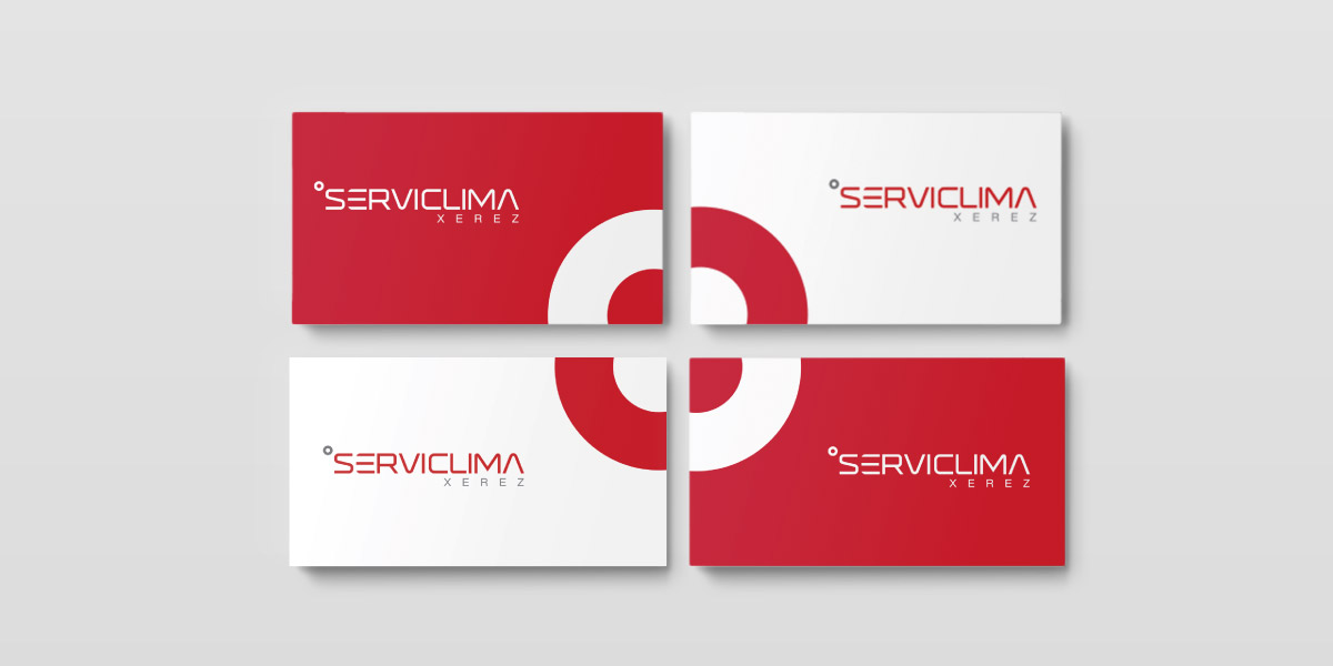 Logotipo empresa climatización