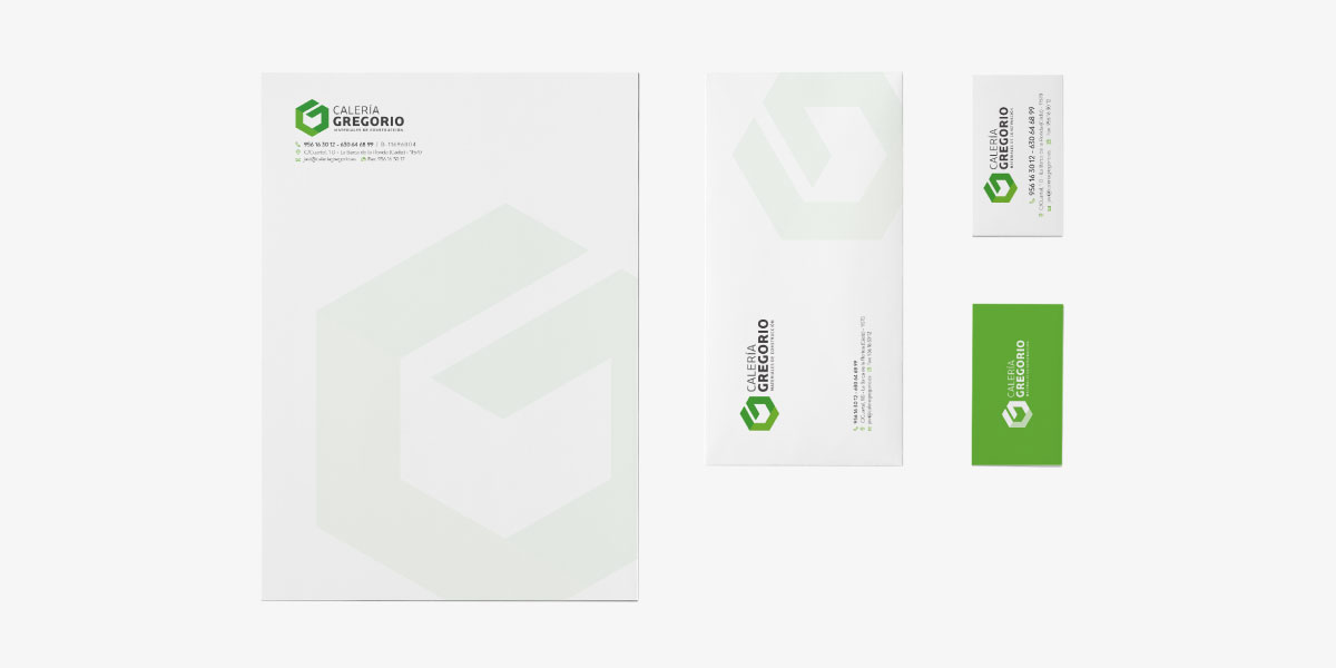 Diseño identidad empresa materiales construcción